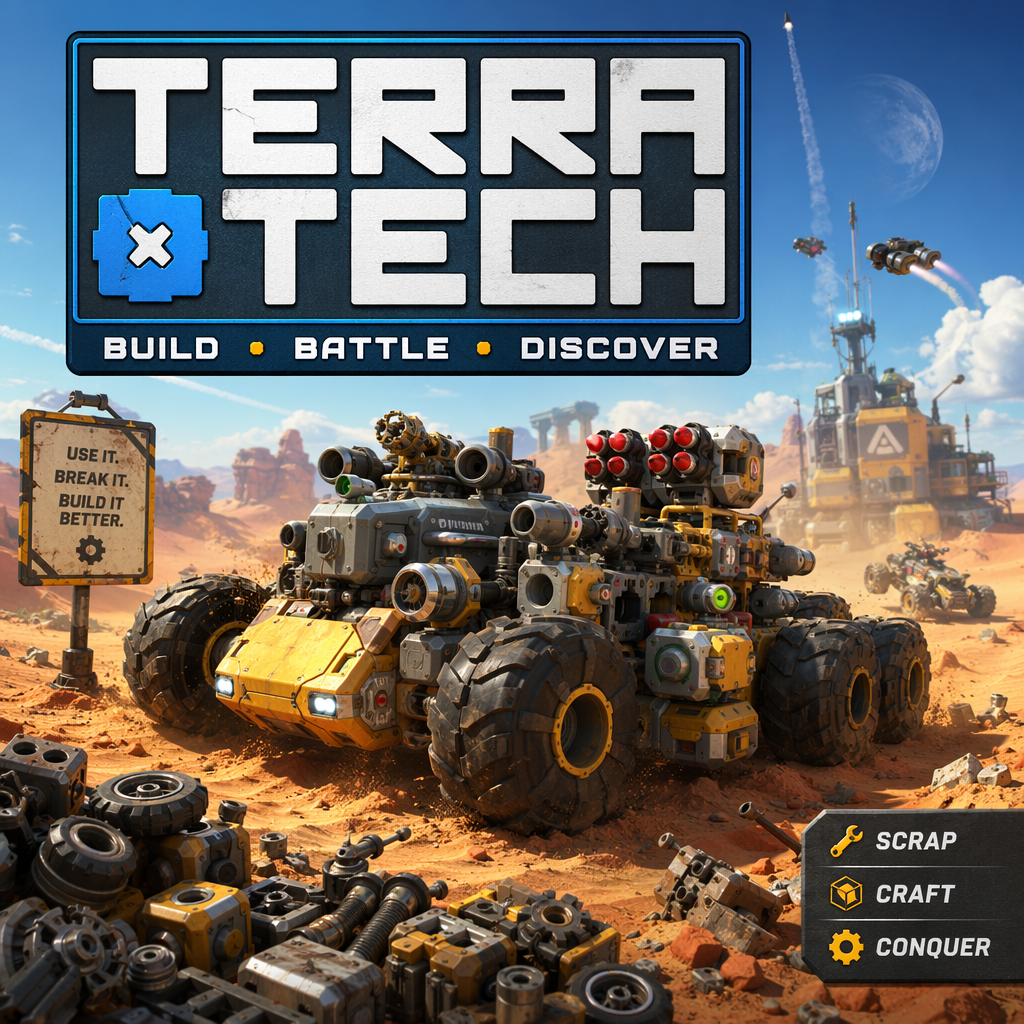 TerraTech — Engineering Sandbox: Design, Build, Battle, Iterate
