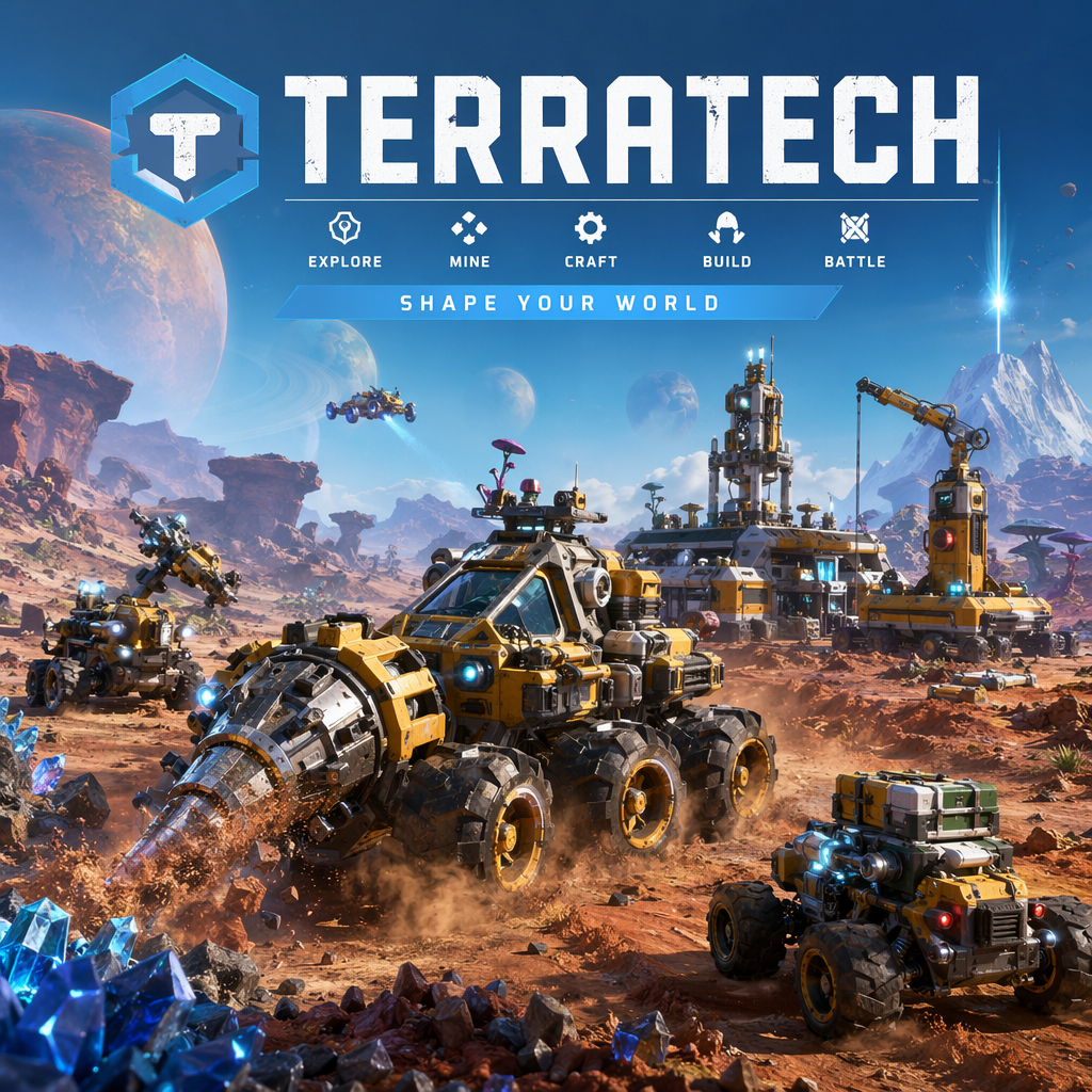 TerraTech — Build, Mine, and Conquer the Alien Frontier
