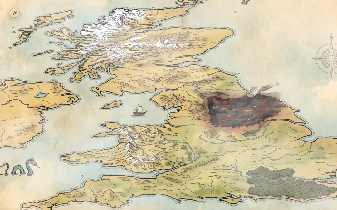 AI Interactive Maps — Explore Fantasy Worlds & Game Maps in Your Browser