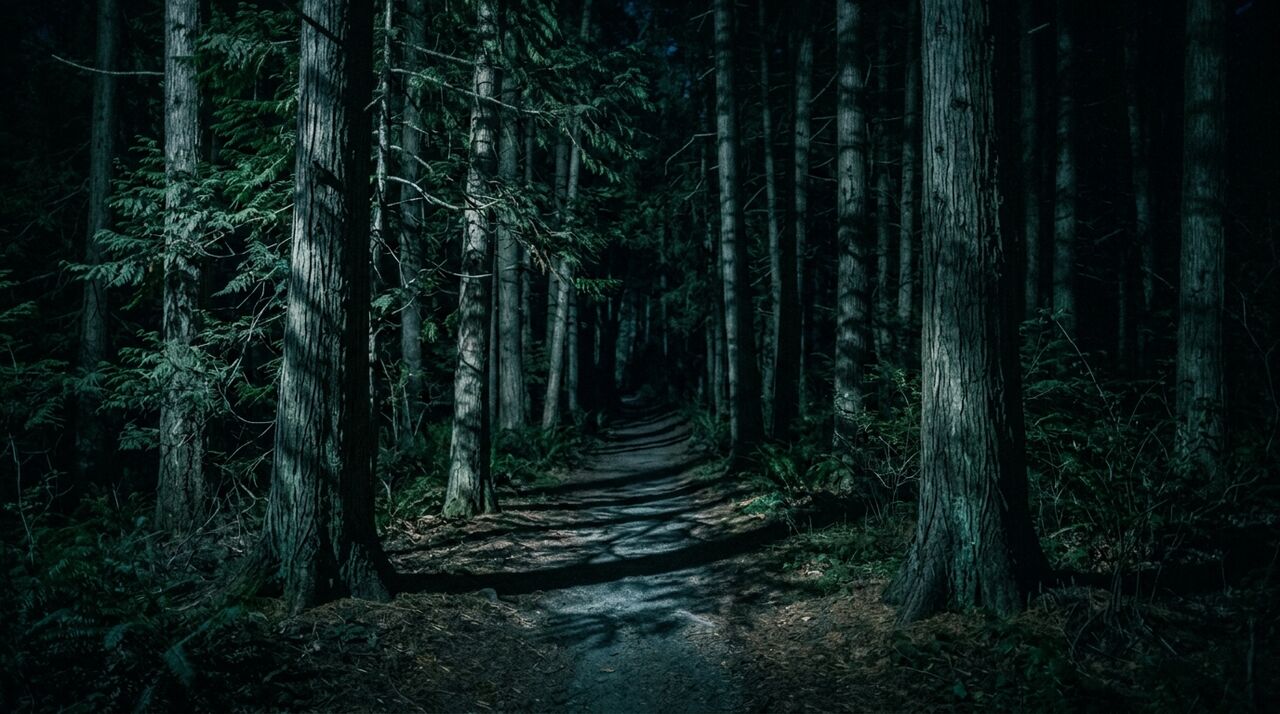Night forest