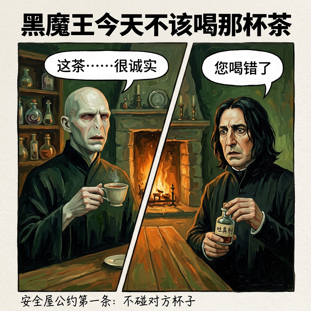 吐真剂小剧场 V2 P1｜黑魔王今天不该喝那杯茶