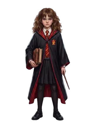 Sprite concentré de Hermione Granger