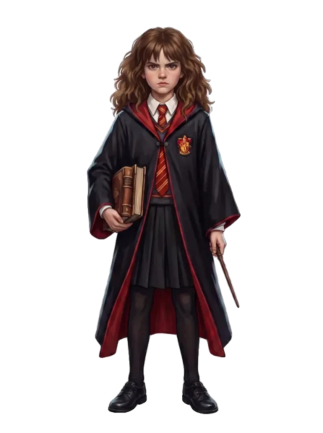 Hermine Granger konzentriertes Sprite