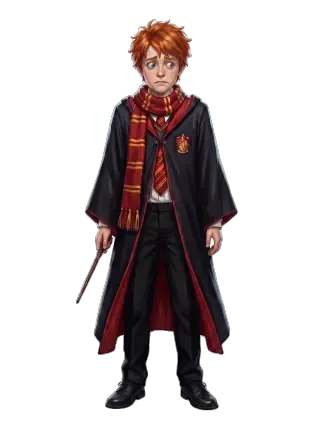 Sprite nerveux de Ron Weasley