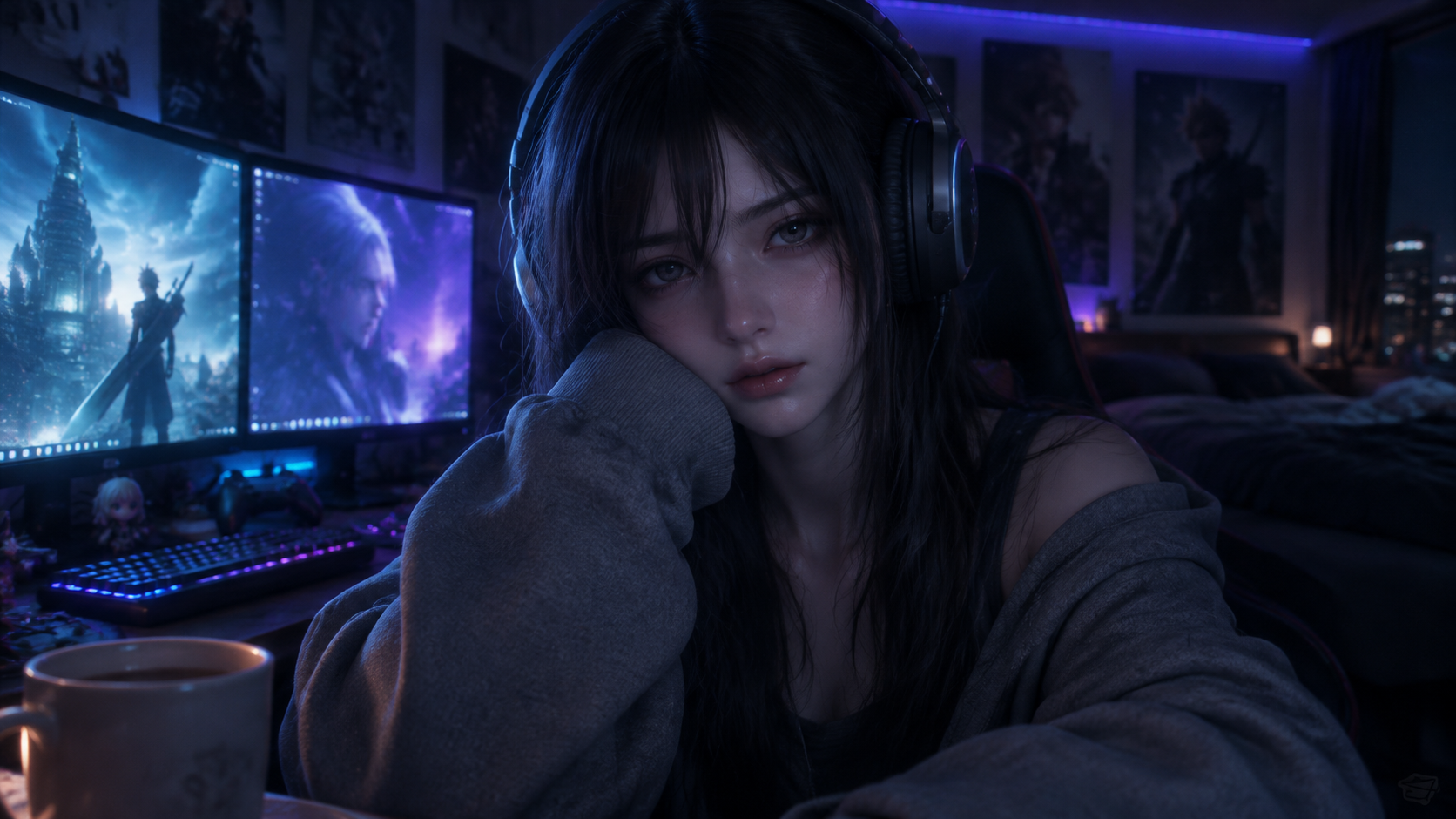 15초 — Final Fantasy VII 스타일 — Neta Studio의 AI 영상