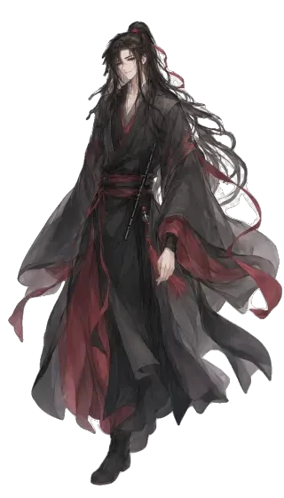 Sprite del joven misterioso (PNG transparente)