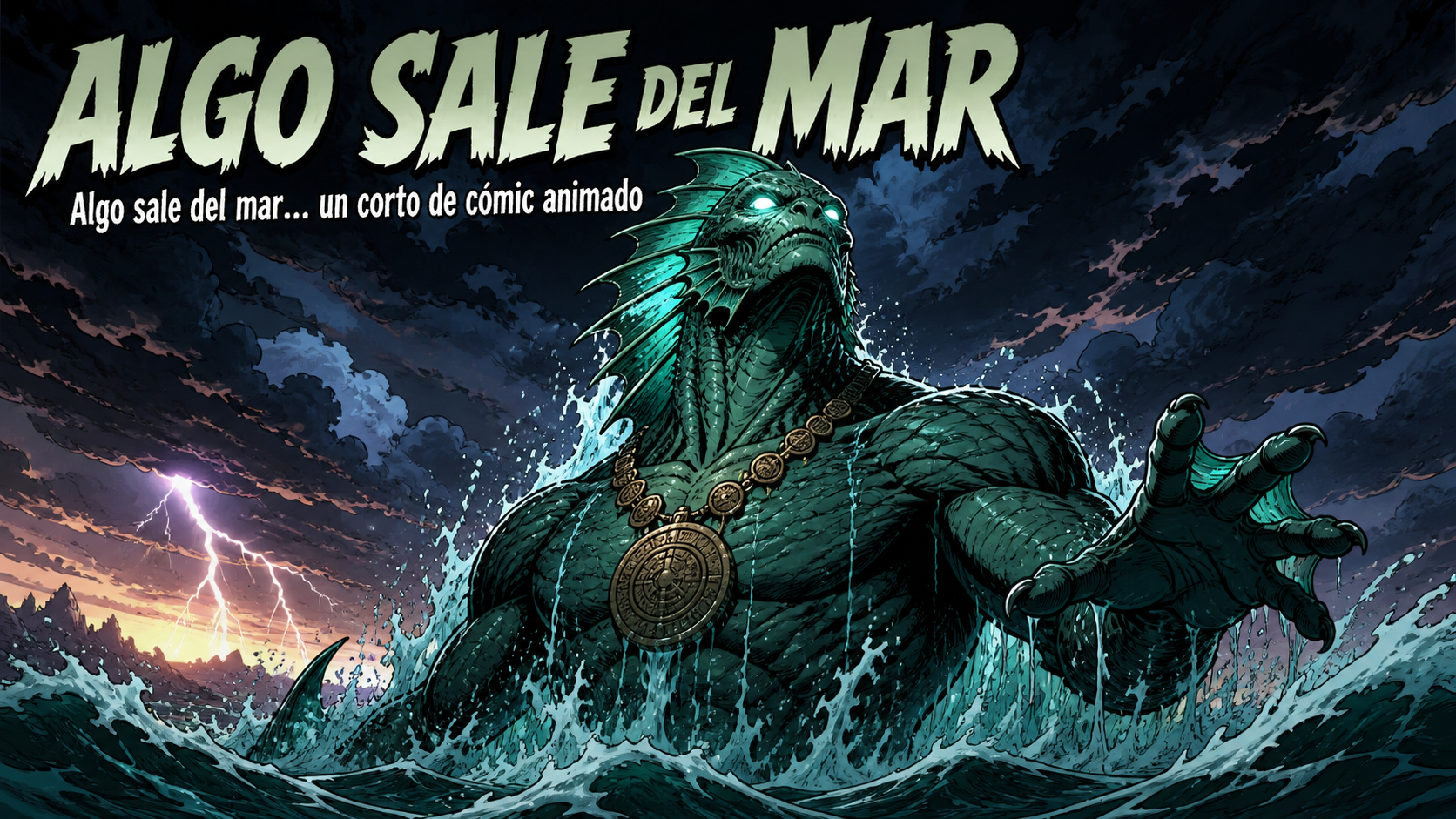 Algo sale del mar | KI-Comic-Video aus der Bronze Age Saga