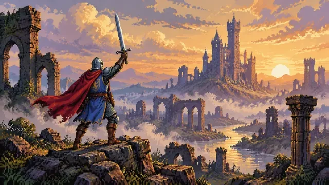 alphaa — Um Jogo de Plataforma Medieval