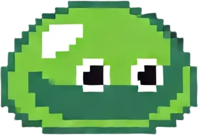Green slime enemy sprite