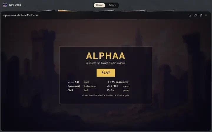 Neta Studio — alphaa game card preview