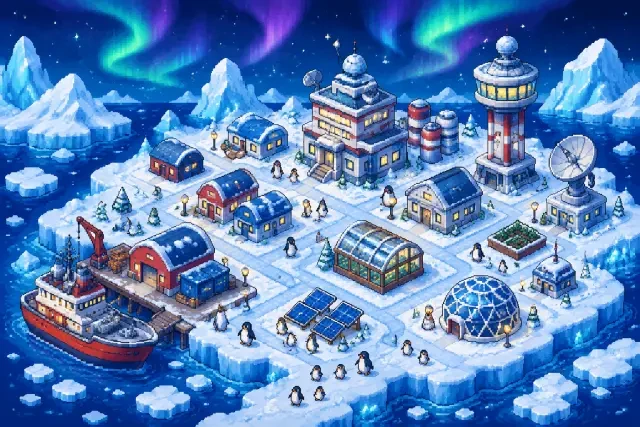 Portada del juego — Antarctic Kairo Placement