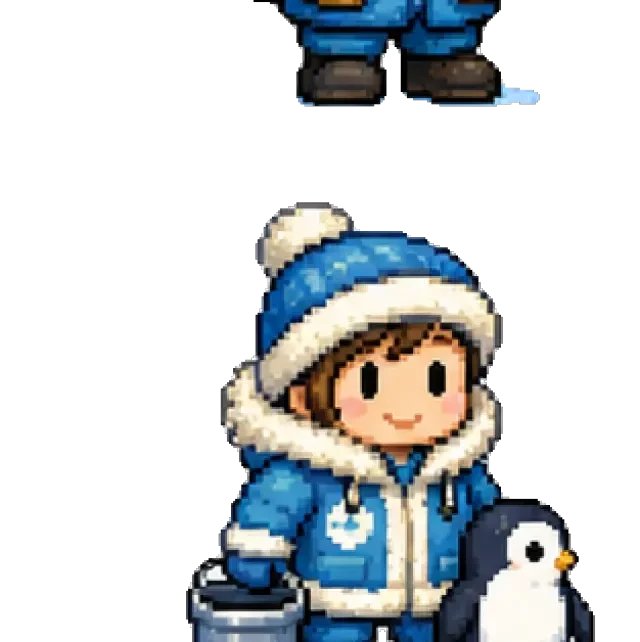 Sprite del guardián de pingüinos