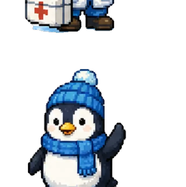 Sprite del pequeño pingüino