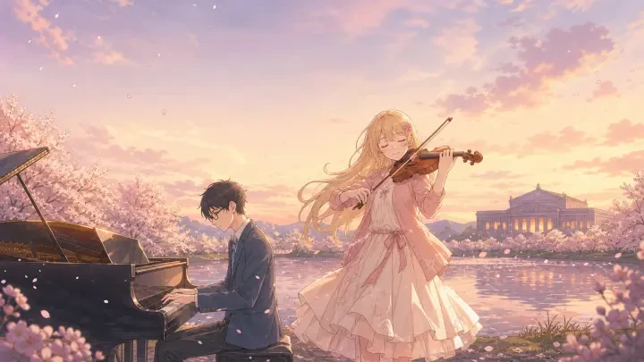 April Lie: First Duet — Your Lie in April Interactive Drama