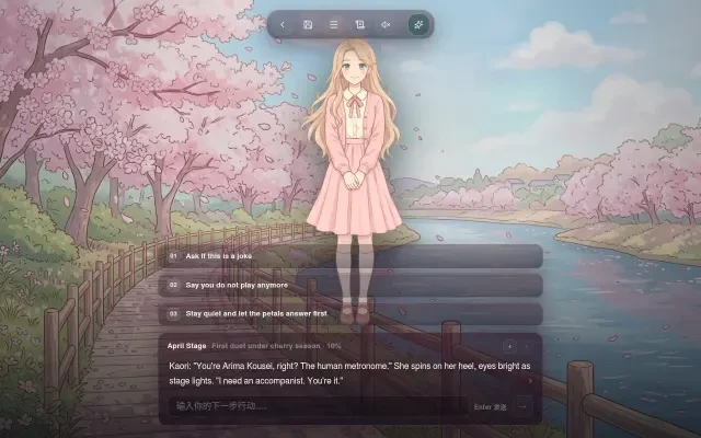 Gameplay — Kaori défie le métronome humain