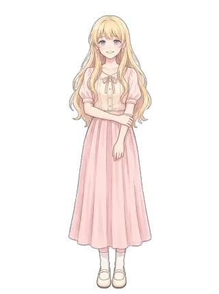Sprite de Kaori Miyazono — chaleureux