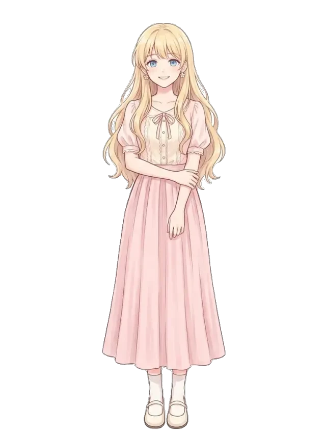 Sprite de Kaori Miyazono — chaleureux