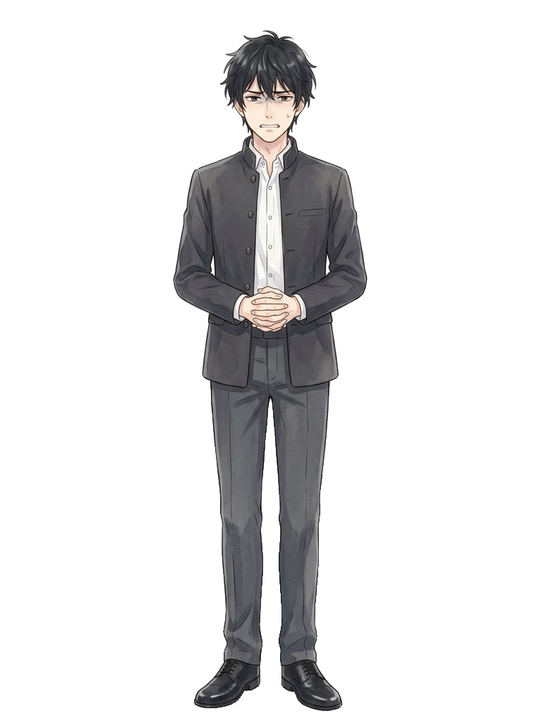Kousei-Arima-Sprite – angespannt