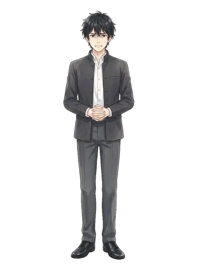 Sprite de Kousei Arima — tendu