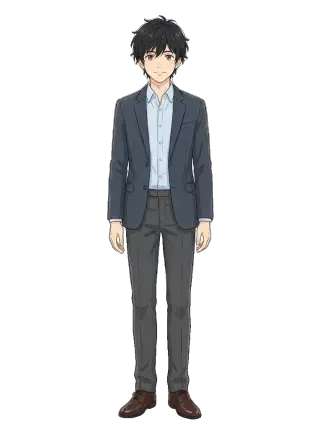 Sprite de Kousei Arima — chaleureux