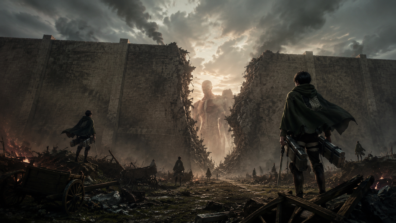 Attack on Titan:地下室真相 — 互動式黑暗奇幻野外冒險遊戲