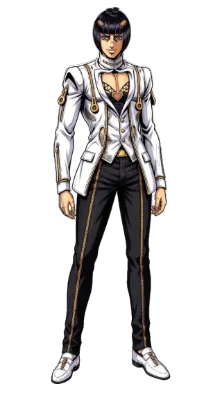 Sprite de Bruno Bucciarati — caloroso