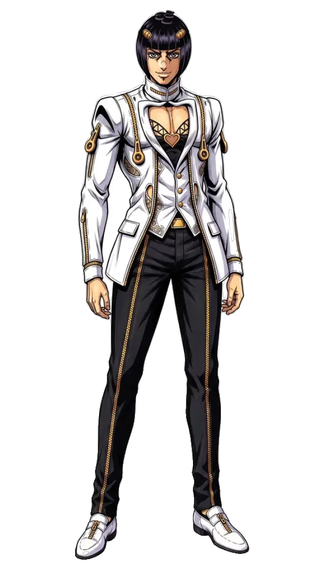 Sprite de Bruno Bucciarati — cálido
