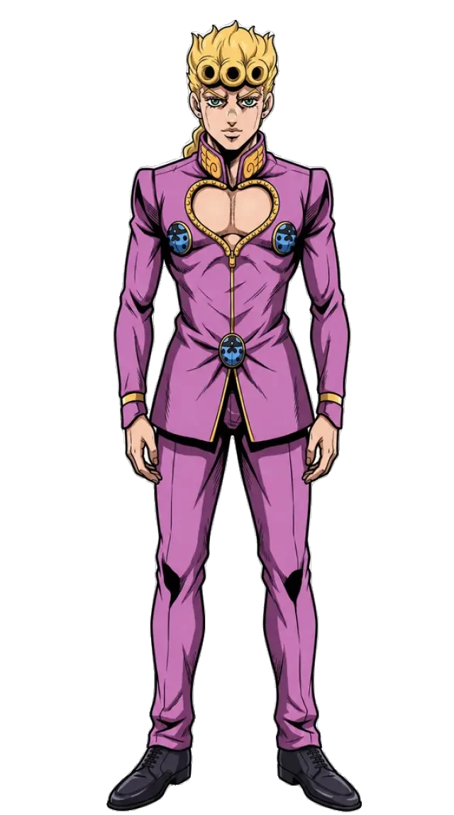 Sprite de Giorno Giovanna — cálido
