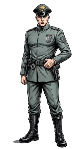 Sprite do guarda da prisão
