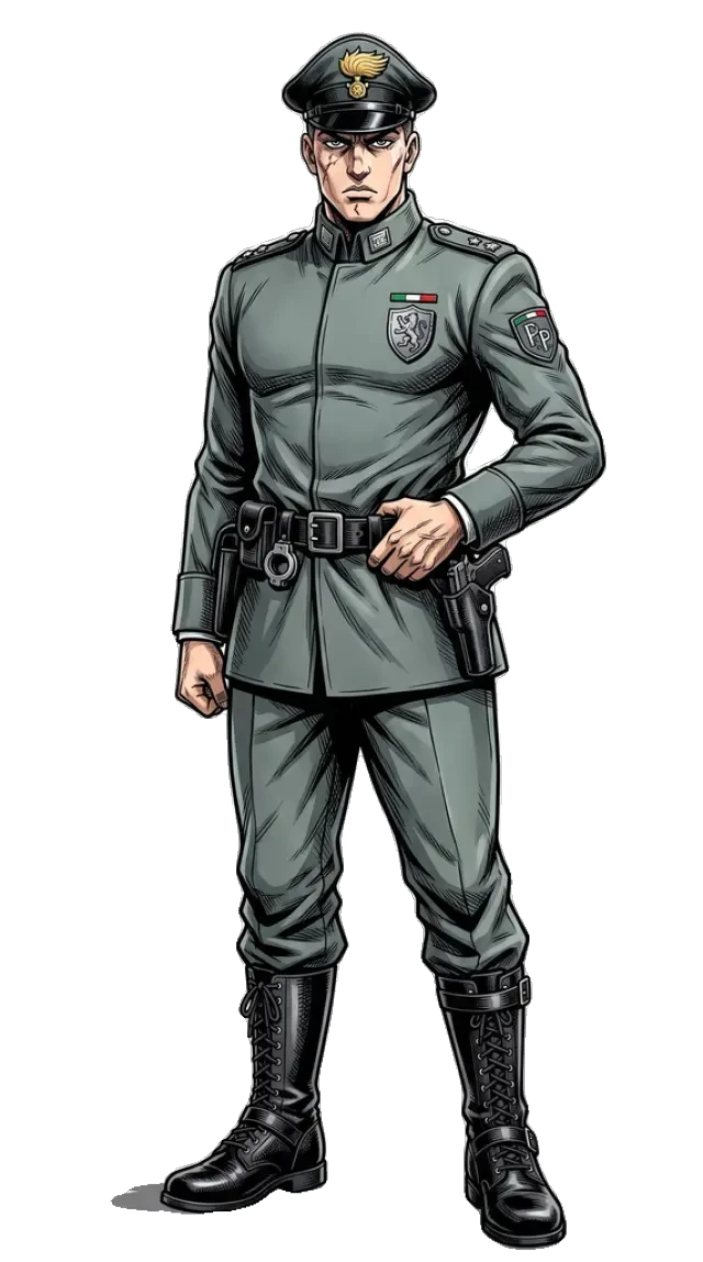 Sprite del guardia de la prisión