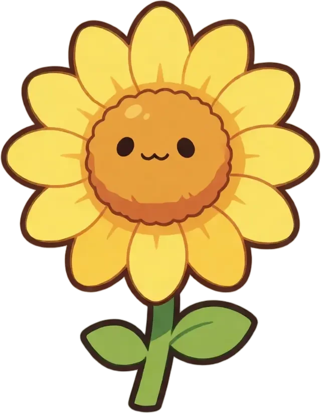 Gelbe Blume — Sammel-Sprite