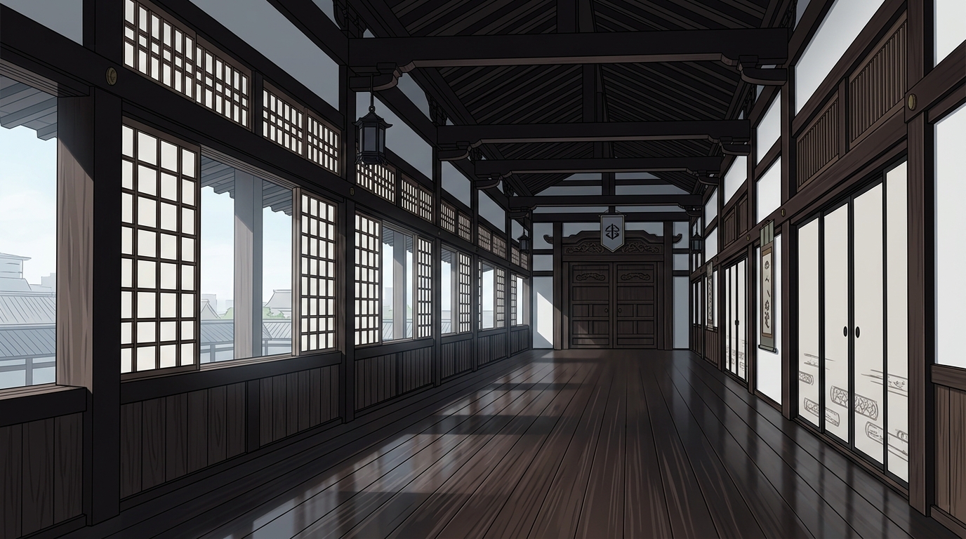 Captain Hall — scene background