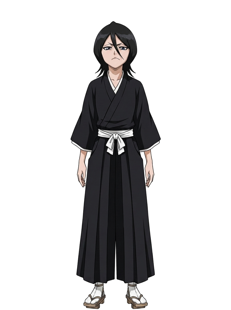 Rukia defiant transparent sprite