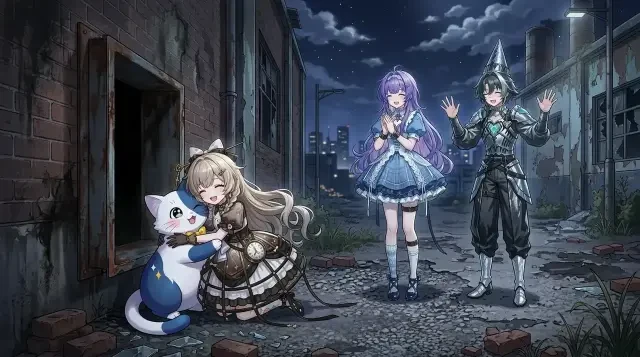Die Artwork der Fluchtszene