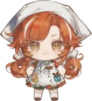 贫穷晚 스프라이트(투명 PNG)