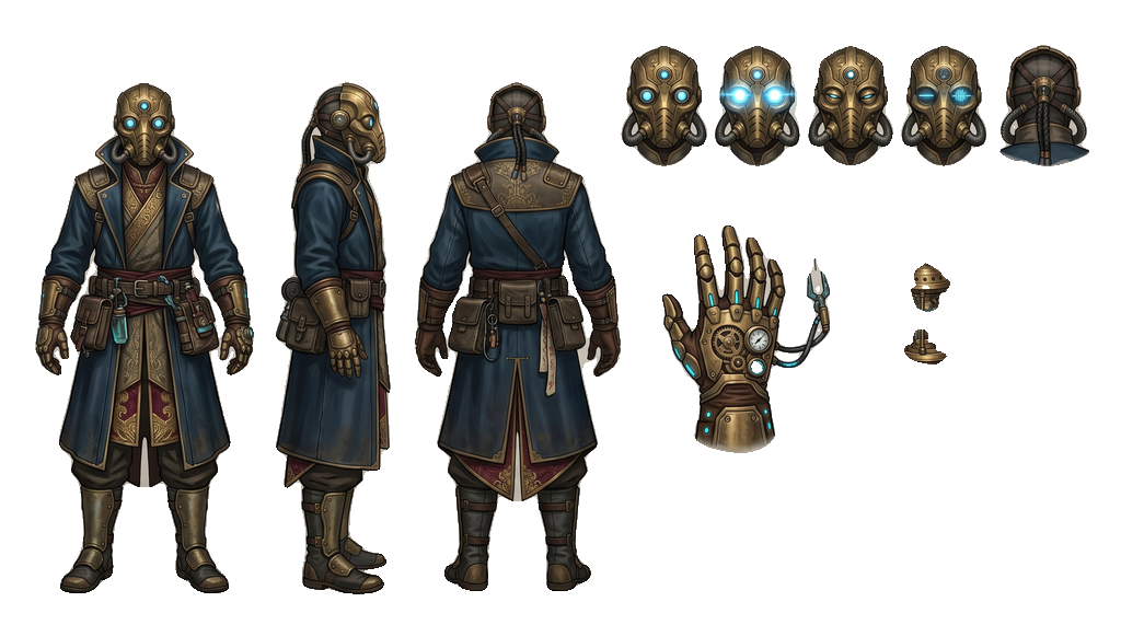 Cutout — transparent PNG of the design sheet