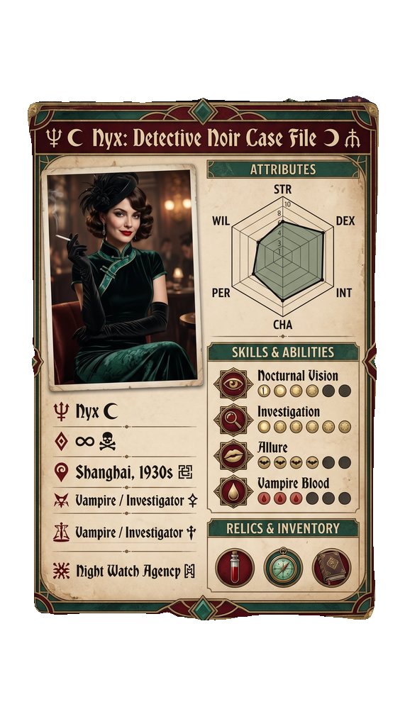 Cutout — transparent PNG of the profile card