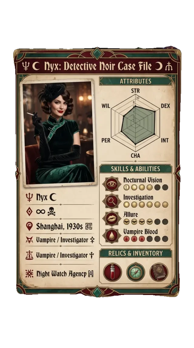 Cutout — transparent PNG of the profile card