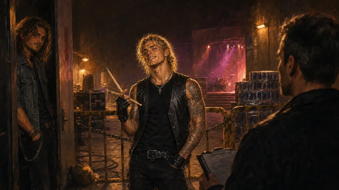 Chat with Ben — An AI-Built Backstage Rock-Band Roleplay (Thirty Minutes to Doors)