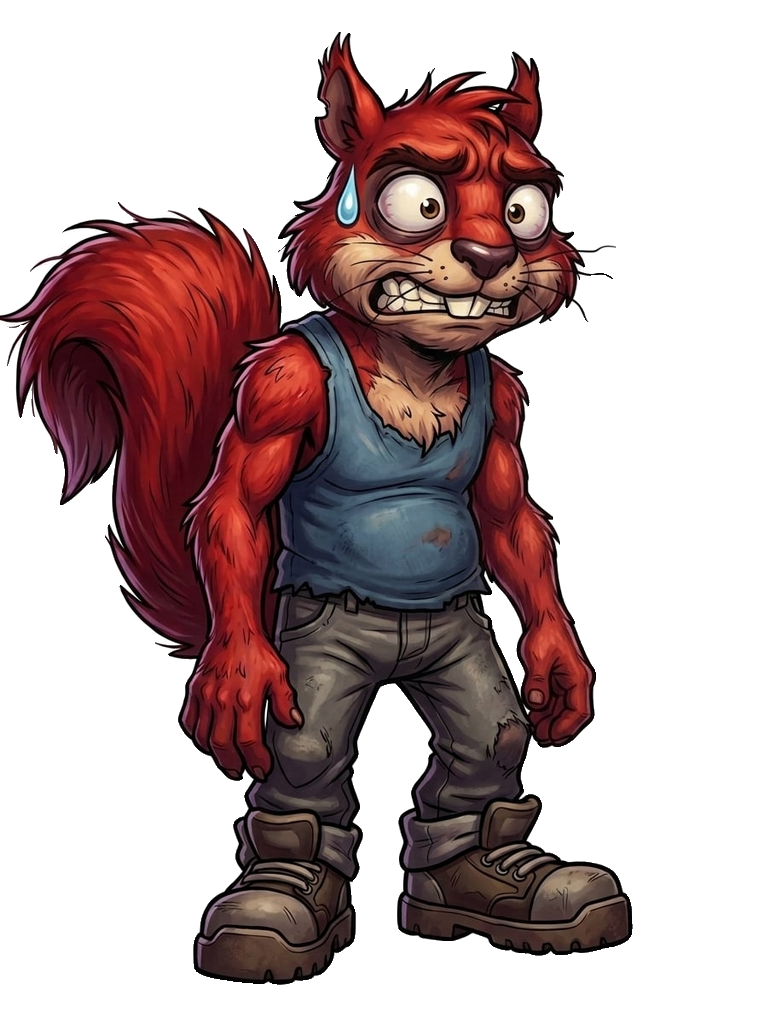 Conker 紧张立绘