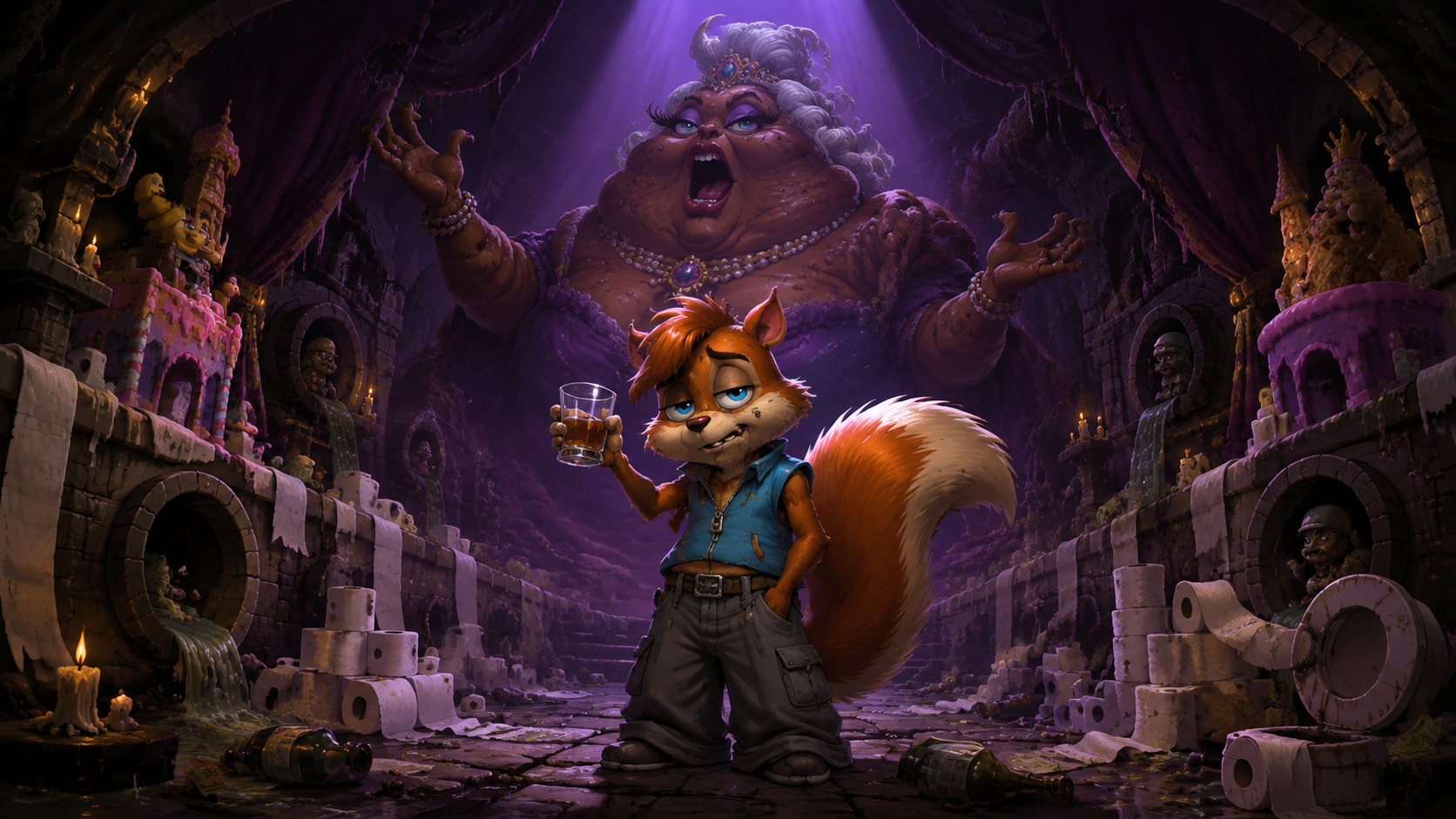Conker: Sewer Opera——互动式成人喜剧视觉小说