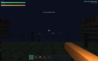 Gameplay — explorando a vila