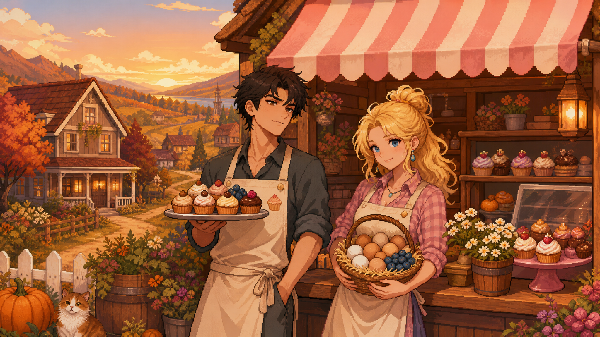 Cupcake Valley Stand — Old Bakery Management Diary from 永夜城
