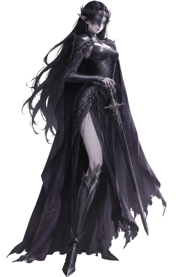 Ciara — misstrauisches Sprite
