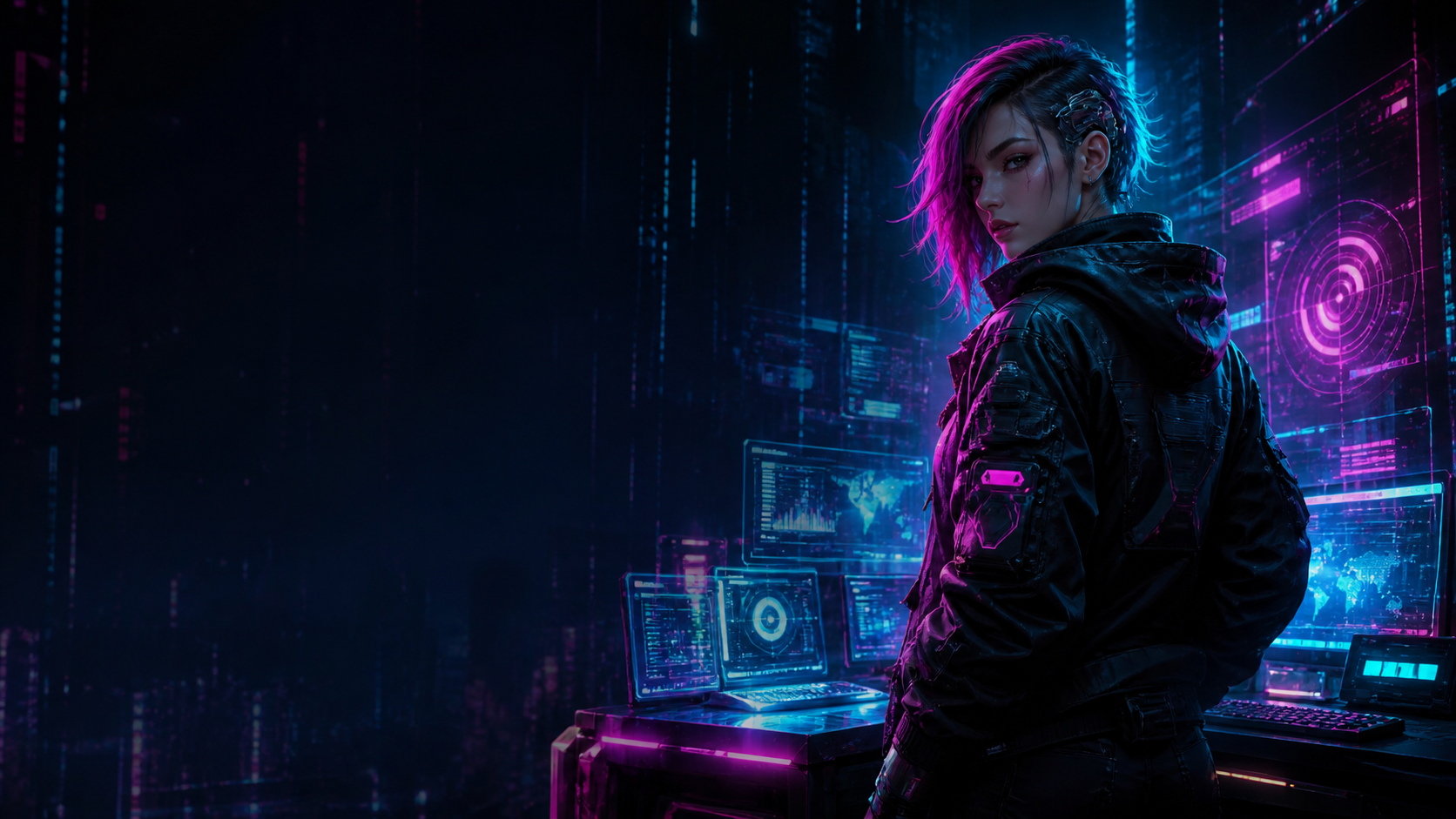 CyberConquest — Juego de estrategia ciberpunk neón de captura de nodos