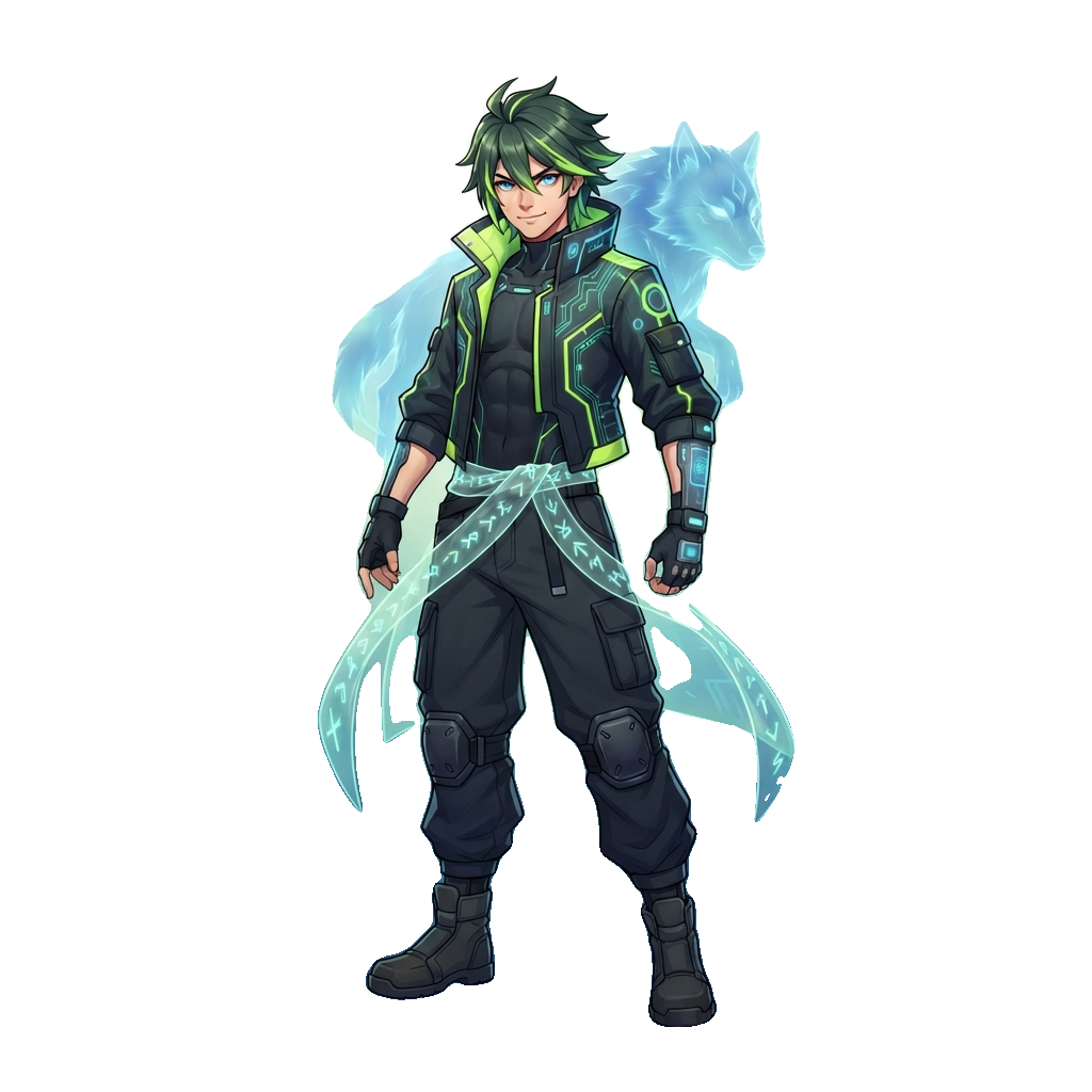 Sprite do personagem Lycan (PNG transparente)