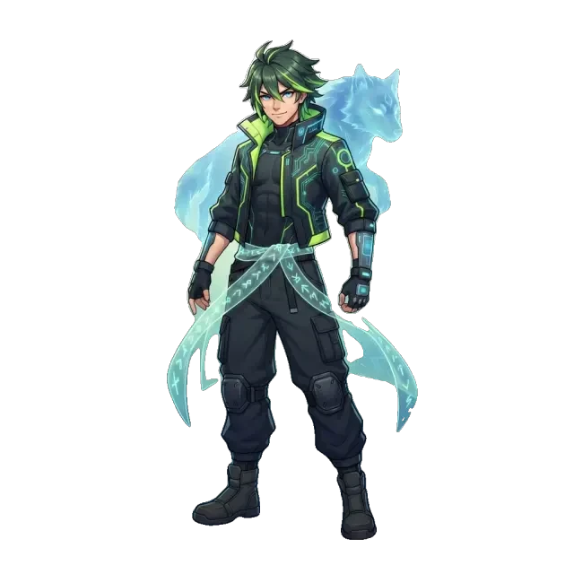Charakter-Sprite von Lycan (transparentes PNG)