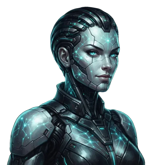 Sprite von Vega Sable Cypher (transparentes PNG)