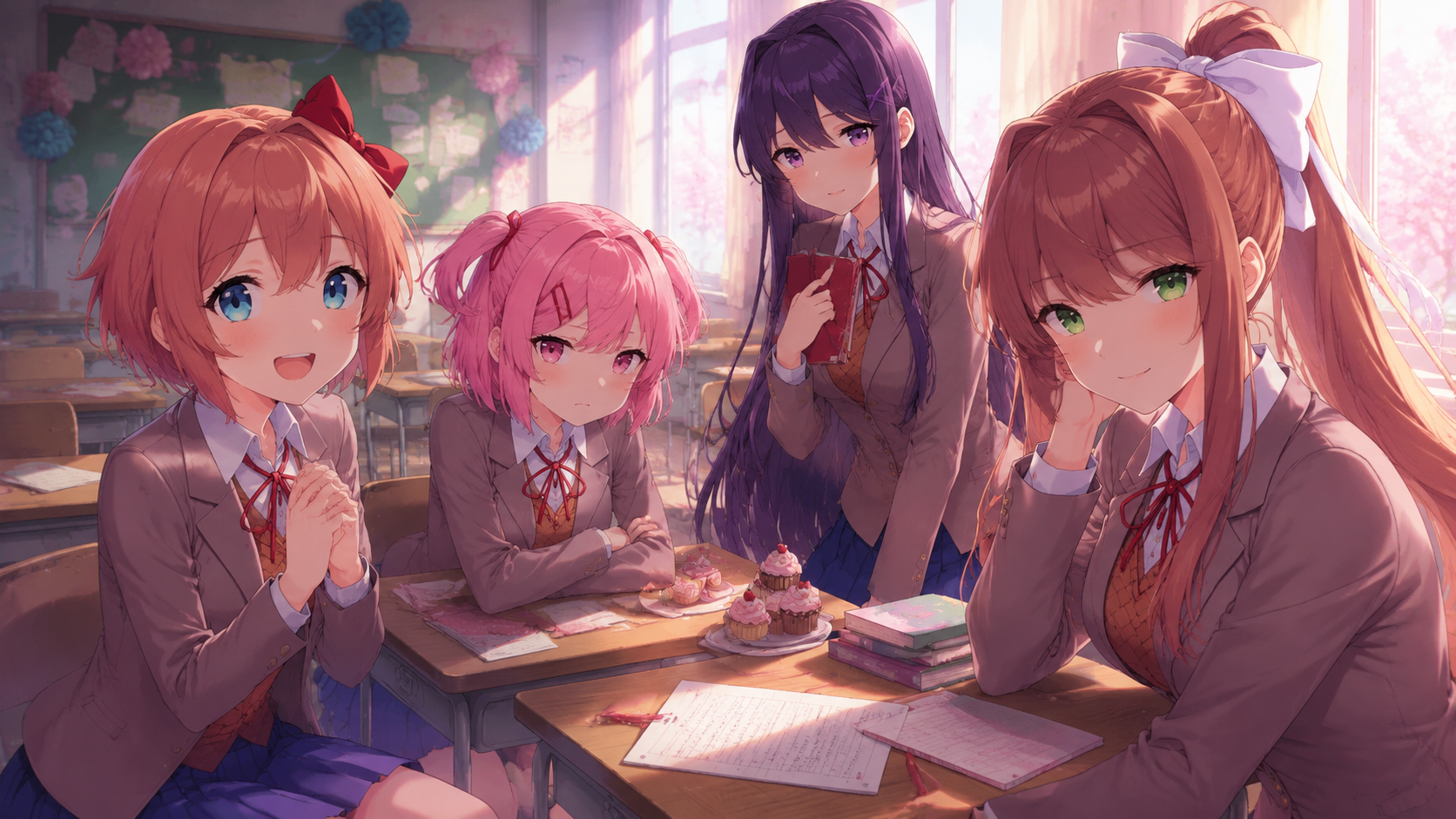 Just Monika: El primer día del club