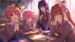Just Monika: First Club Day